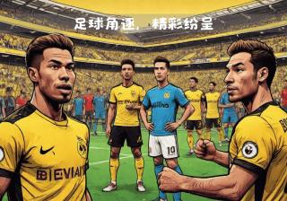 足球赛场鏖战，胜负将在球员间决定